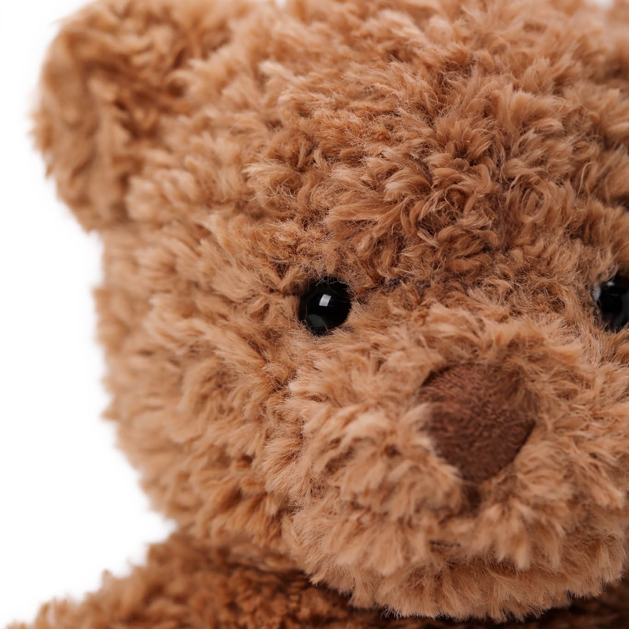 McHugs: Kindergarten Series - Swiss Roll Bear - 7" Brown Stuffed Animal Plush, Soft Weighted Cuddle Toy, Cozy Comfort Play Companion, Baby-Toddler-Kid