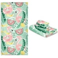 thumbnail image 7 of Dreamtimes 3 PCS Towel Cute Flamingo in Summer Cotton Bath Towel Set (1 Bath Towel, 1 Hand Towel, 1 Washcloth) for Bathroom, Super Soft and Quick Dry Towels, 7 of 7
