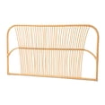 thumbnail image 1 of Baxton Studio Laina Modern Bohemian Natural Brown Rattan Queen Size Wall-mount Headboard, 1 of 5