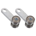 thumbnail image 1 of Shisuyan 2pcs Window Door Two Wheels Struts Channel Trolley Window Door Roller Wheels, 1 of 8
