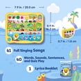 thumbnail image 2 of Bloc de aprendizaje Pinkfong Baby Shark Sing & Learn con libreto, 2 of 6