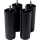 thumbnail image 1 of Patas para Mueble y Sofá Alto 20 cm en Plástico JAMW Juego de 4 Patas para Sillón y Decoración Color Negro, 1 of 5