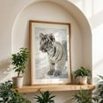 thumbnail image 5 of Siberian tiger cub close-up - Photography Tiger Wildlife Snow Animal Nature Winter Wilderness Unframed Wall Art Print 40 x 60 inches, 5 of 60