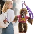 thumbnail image 2 of Ngxiha Monkey Brown 17Cm Plush Sweater Hanging Rope Monkey Brown 17Cm Plush Sweater Hanging Rope Monkey Brown 17Cm Plush Sweater Hanging Rope, 2 of 5