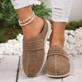 thumbnail image 3 of Dakaela Clogs for Women Comfortable Slip on Mules Shoes Arch Support Closed Toe Sandals Backless Summer Casual Walking Slides Brown 6, 3 of 9
