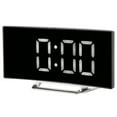 thumbnail image 4 of Mirror Clock, Digital Clock Mirror Smart Light Sensing Multifunction With Base For Student For Bedroom For Bedside White Light, 4 of 8