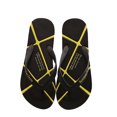 thumbnail image 4 of Mens Summer Flip Flops Non Slip Thong Sandals Lightweight Comfortable Quick Dry Beach Shoes EVA Yellow,Size 7.5, 4 of 7