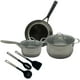 thumbnail image 1 of Batería de Cocina de Acero Inoxidable Quirurgico de 8 Pzs C/utls RH-2094 Royal Haus, 1 of 4