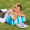 thumbnail image 7 of AquaPro Deluxe Unisex Pool Lounge and Backrest with Mat for Adults, Blue, 7 of 7