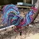 thumbnail image 5 of Xihbxyly Escultura de Gallo de Metal, Diseño de Plumas Realistas, Material Metálico Duradero, Decoración para Jardín, Patio, Fácil de Montar, Patas Ajustables, Estatua Decorativa., 5 of 7