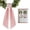 Pink and White, variant on 2 Pcs Scalloped Door Wreath Sash: Ruffle Ribbon for Front Door, Yard Porch Home Decor (White)