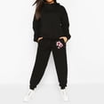 thumbnail image 2 of Pantalones de mujer Gibobby de mezclilla Cintura media Batterflies negros Estampados Largos M, 2 of 5