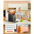 thumbnail image 2 of 2L Slushy Machine No Ice Needed Frozen Drink Maker 6 Preset Programs Home, 2 of 6