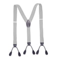 thumbnail image 4 of YAOBAMM Elastic Suspender Men Suspender with 6 Button Closure Non Slip Design Adjustable Elastic Keep Your Pants Up with Y Shaped Heavy Duty Suspender, 4 of 6