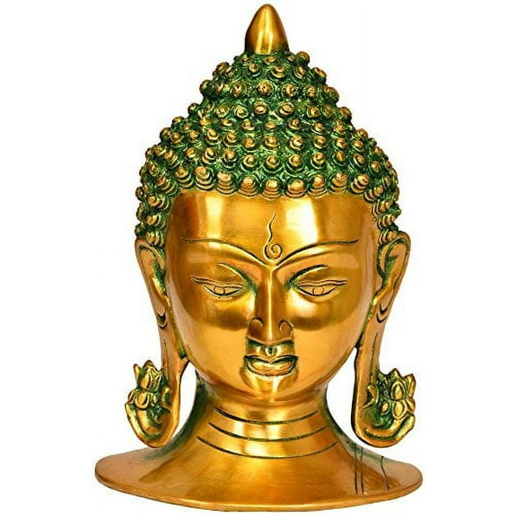 Exotic India Buddha Brass Statue