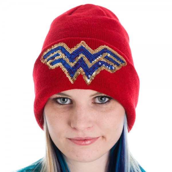 DC Comics Wonder Woman Pom Beanie 