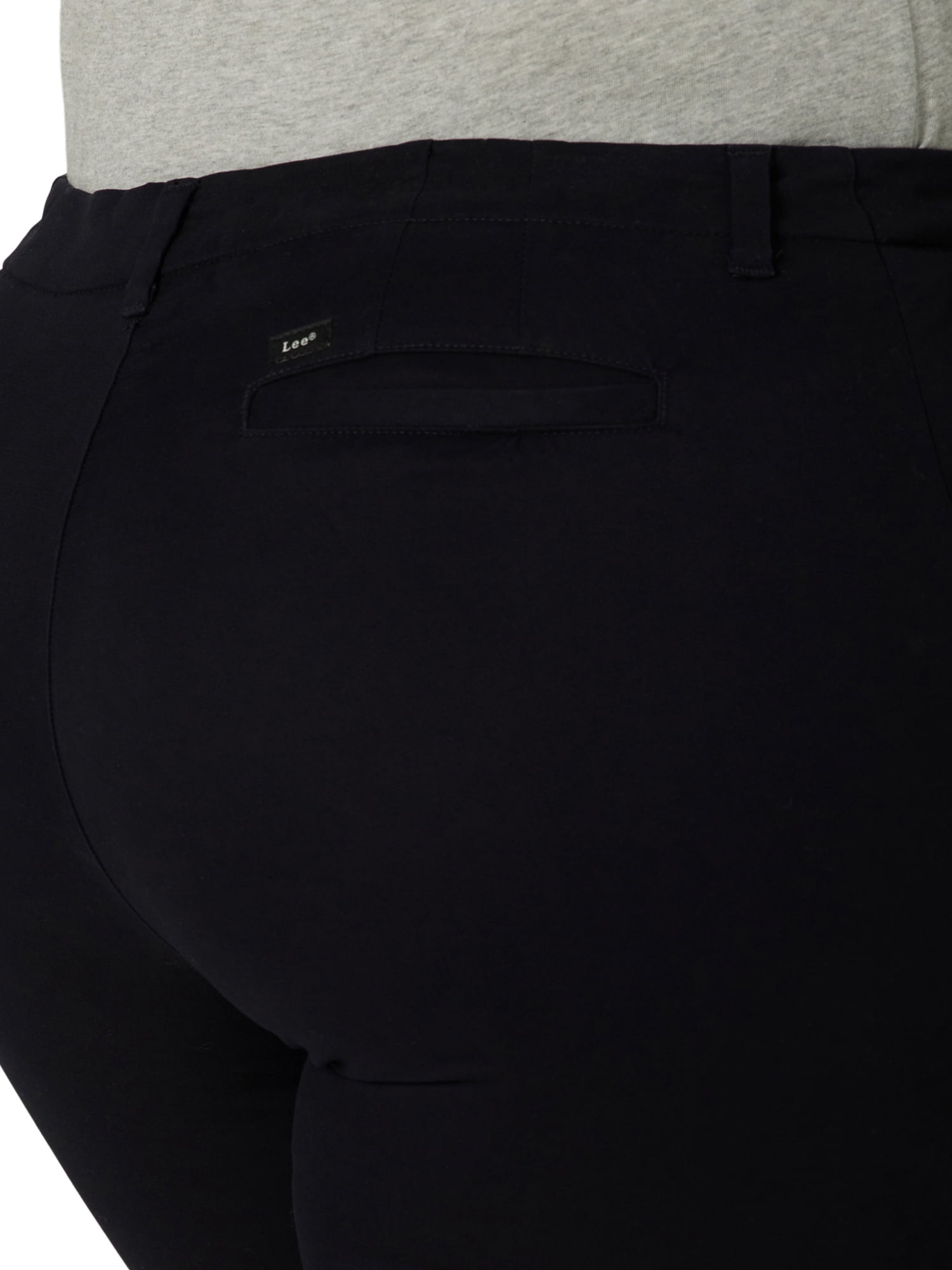 Lee Women's Plus Size 9" Chino Bermuda Shorts