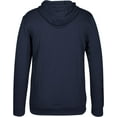 thumbnail image 4 of Adidas Men's Fleece Hoodie Blue Size Small, 4 of 5