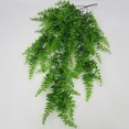 thumbnail image 4 of Walbest 2PCS Vivid Artificial Plants Vines, Fern Bushes Artificial Greenery Fake Hanging Plants, Ivy Vines Leaves Flowers for Home Office Garden Wall Garland Decor Wedding Birthday Party Decoration, 4 of 6