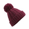 thumbnail image 2 of Beechfield® Unsiex Adults Cable Knit Melange Beanie, 2 of 4
