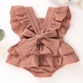 thumbnail image 3 of Combinaison une-Pièce Unie Dos Nu pour Tout-Petite Fille, Tenue de Soleil, 3 of 6