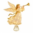Tuvgenk Christmas Tree Topper, Herald Angel Treetop Ornament for Fully ...