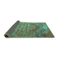 thumbnail image 2 of Ahgly Company Indoor Rectangle Persian Turquoise Blue Traditional Area Rugs, 4' x 6', 2 of 4