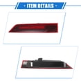 thumbnail image 5 of Unique Bargains 1 Pair High Level 3rd Third Brake Light Stop Lamp for Ford Transit Tourneo Custom 2012-up ABS Red, 5 of 6