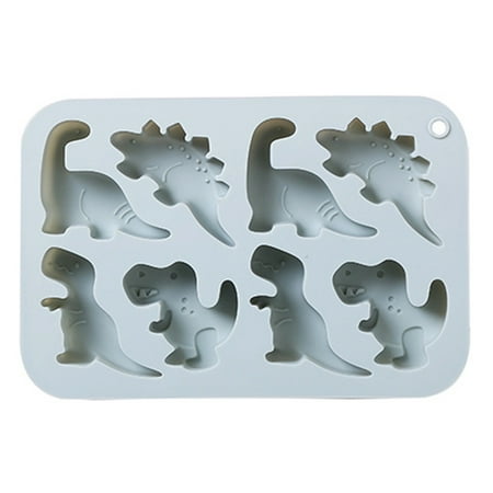 

VEAREAR Pastry Mold Food-grade Non-Stick Temperature Resistant Animal Shape Easy Demoulding Baking BPA Free 3D Dinosaur Silicone Fondant Mould Kitchen Accessory