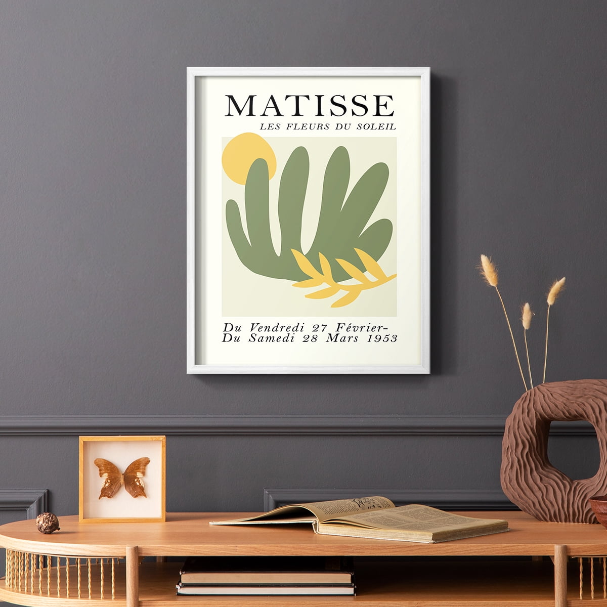 Matisse CCLXXVIII in Solid Wood 8 x 10 Framed Print