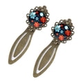 thumbnail image 2 of Coccinella septempunctata Vintage Copper-Colored Lace Bookmarks, Made of Stainless Steel Material, Gifts for Readers and Book Lovers, 2 of 5