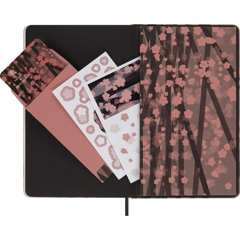 Moleskine Limited Edition Sakura Creative Set, Notebook and Pencils, Hard Cover, Large 5 Moleskine Limited Edition Sakura Creative Set, Notebook and Pencils, Hard Cover, Large 5