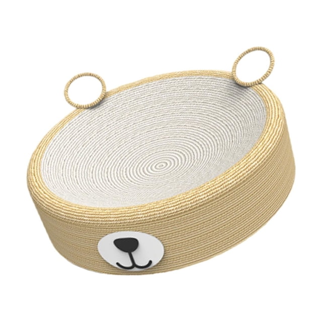Almohadilla rascadora para gatos domésticos, cama para dormir, garra de molienda, protege el suelo del sofá, cama para dormir resistente al desgaste, Oso Yinane Almohadilla para rascar gatos