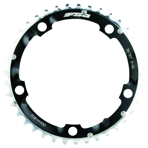FSA Pro Road Triple Chainring - Tooth Count: 39 Chainring BCD: 130