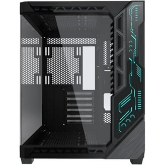 NZXT H510 Flow Matte Black - Compact ATX PC Gaming Case - Tempered