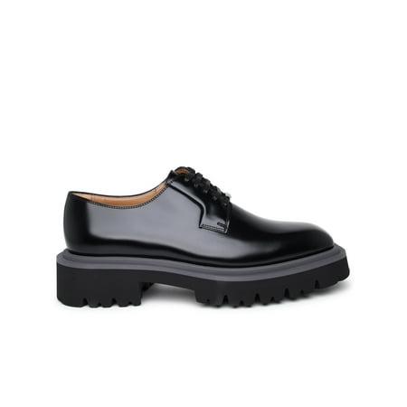 

Salvatore Ferragamo Man Black Leather Flicker Loafers