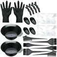 thumbnail image 3 of Rzvnmko Hair Dye Coloring Kit Hair Tinting Bowl Dye Brush Ear Cover Gloves For Diy Coloring Tools, 3 of 9