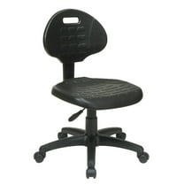Task Chair-Color:Black,Material:Urethane,Number of Items:EA,Size:18.5W x 22.5D x 37.5H,Style:Contemporary