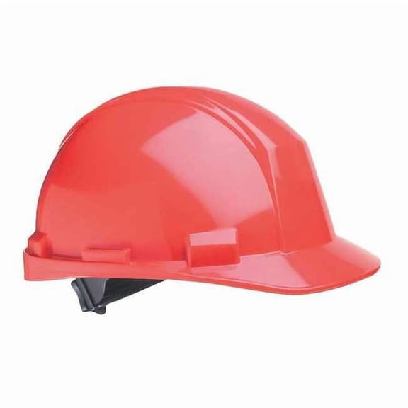 Hard Hat, Matterhorn A89, Polyethylene, 4 Point Ratchet, Type 2, Class E, Red