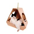 thumbnail image 3 of Colgante de coche Figuras de gatos divertidos Accesorio decorativo de mesa 2 piezas, 3 of 9