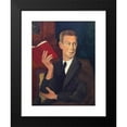 thumbnail image 2 of Roger de La Fresnaye 14x18 Black Modern Framed Museum Art Print Titled - Portrait of Jean-Louis Gamed (19211), 2 of 5