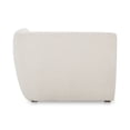thumbnail image 3 of Moe's Home Collection Amelia Corner Chair Warm White Fabric Corner Chairs, 3 of 5