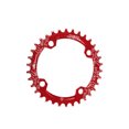 thumbnail image 1 of Wosthever Rueda de cadena de marcha única para bicicleta, aleación de aluminio, rueda de cadena ovalada, reparación de ciclismo, accesorios de Ciclismo Rojo 32T, 1 of 6