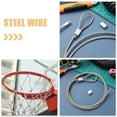 thumbnail image 3 of OUNONA 2-Piece Professional Steel Basketball Net Threading Kit Replacement for Indoor and Outdoor Basketball Hoops, 3 of 8
