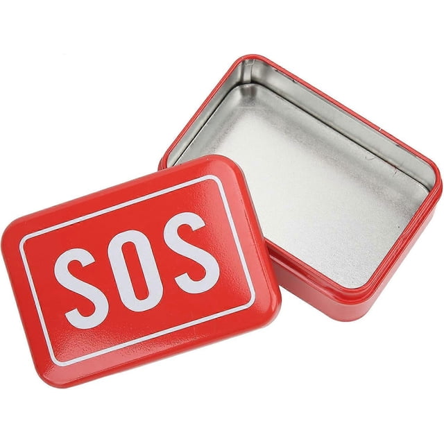 SOS Case, Multifunctional Drop Resistant Storage Box for Survival Tools, Durable Portable for Small Household Items