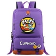 thumbnail image 2 of Mochila Cuphead Game Mugman para niñas y niños, mochila escolar de gran capacidad para ordenador portátil, mochila multifunción impermeable01 Deng Xun unisex, 2 of 2