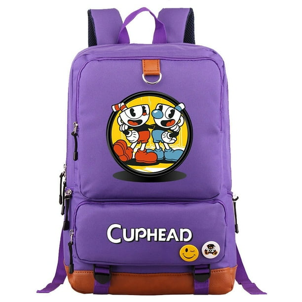 Cuphead and top mugman backpack