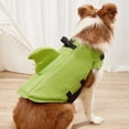 thumbnail image 5 of Shark Shaped Dog Life Jacket, Professional Life Vest, Enhanced Buoyancy Pets Lifesaver, Preserver Swimming Clothes, 5 of 7