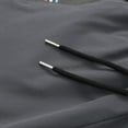 thumbnail image 2 of Aayomet Mens Gym Shorts Color Loose Casual Pants Solid Shorts Straight Embroidered Summer Men Drawstring Men's (Grey, L), 2 of 5