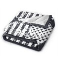 thumbnail image 2 of DouZhe Ultra-Soft Micro Fleece Lightweight Flannel Bed Blanket, Patriotic American Flag Abstract Hearts Print Cozy Warm Throw Blankets, 40"x30", 2 of 7